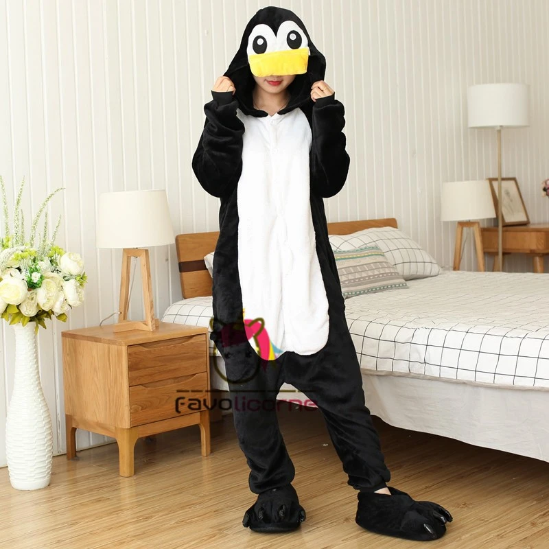 Pyjama Combinaison Pingouin Déguisement 2 Pyjama Combinaison Pingouin Déguisement – Image 2
