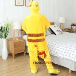 Pyjama Pikachu Animaux Adulte Combinaison Déguisement -Favolicorne Déguisement Promos Magasin af19005 2