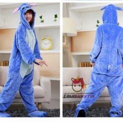 Pyjama Stitch Combinaison Femme Homme Déguisement 9 Pyjama Stitch Combinaison Femme Homme Déguisement -Favolicorne Déguisement Promos Magasin af19010 5