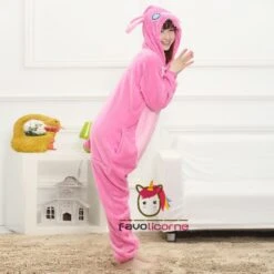 Pyjama Stitch Rose Combinaison Femme Homme Déguisement -Favolicorne Déguisement Promos Magasin af190102 2