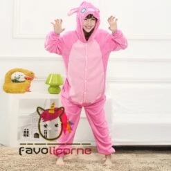 Pyjama Stitch Rose Combinaison Femme Homme Déguisement -Favolicorne Déguisement Promos Magasin af190102 4