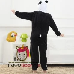 Pyjama Panda Combinaison Femme Homme Déguisement -Favolicorne Déguisement Promos Magasin af190104 4