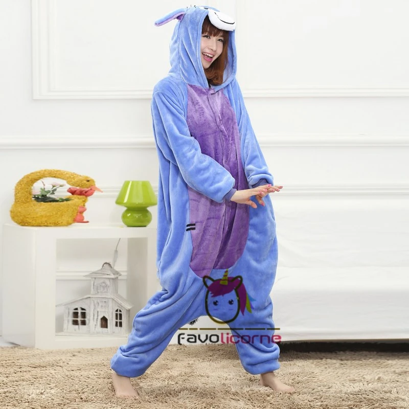 Pyjama Bourriquet Combinaison Femme Homme Déguisement 3 Pyjama Bourriquet Combinaison Femme Homme Déguisement – Image 3