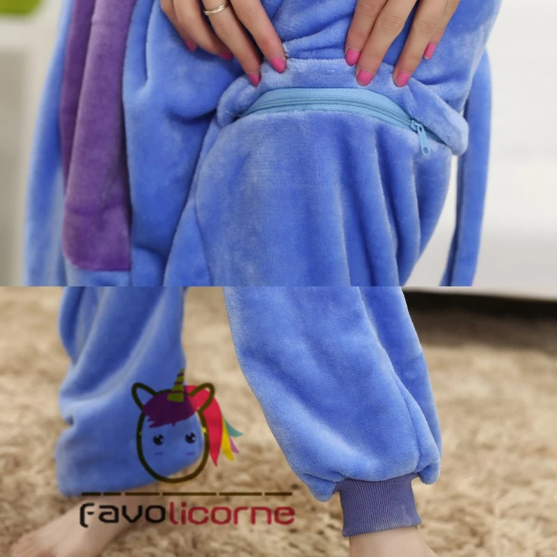 Pyjama Bourriquet Combinaison Femme Homme Déguisement 7 Pyjama Bourriquet Combinaison Femme Homme Déguisement – Image 7