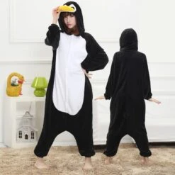 Pyjama Pingouin Combinaison Femme Homme Déguisement