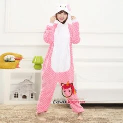 Pyjama Chat Combinaison Femme Homme Déguisement -Favolicorne Déguisement Promos Magasin af190110 2