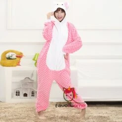 Pyjama Chat Combinaison Femme Homme Déguisement -Favolicorne Déguisement Promos Magasin af190110 3
