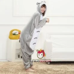 Pyjama Totoro Combinaison Femme Homme Déguisement -Favolicorne Déguisement Promos Magasin af190114 2