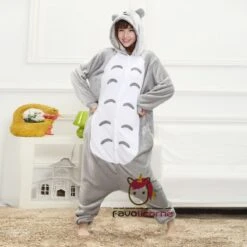 Pyjama Totoro Combinaison Femme Homme Déguisement -Favolicorne Déguisement Promos Magasin af190114 3