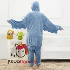 Pyjama Hibou Combinaison Femme Homme Déguisement -Favolicorne Déguisement Promos Magasin af190115 4