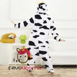 Pyjama Vache Combinaison Déguisement -Favolicorne Déguisement Promos Magasin af190116 4