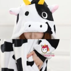 Pyjama Vache Combinaison Déguisement -Favolicorne Déguisement Promos Magasin af190116 5