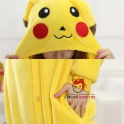 Pyjama Combinaison Pokemon Pikachu Déguisement -Favolicorne Déguisement Promos Magasin af190117 5