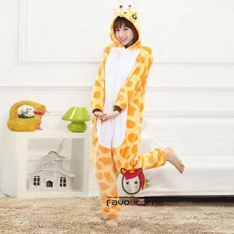 Pyjama Girafe Combinaison Déguisement 4 Pyjama Girafe Combinaison Déguisement – Image 4