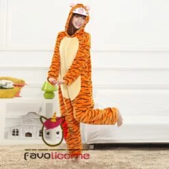 Pyjama Tigrou Combinaison Déguisement -Favolicorne Déguisement Promos Magasin af190120 6