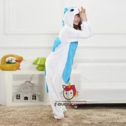 Combinaison Pyjama Licorne Déguisement Bleue -Favolicorne Déguisement Promos Magasin af190123 2