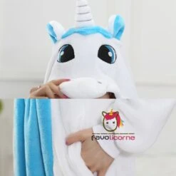 Combinaison Pyjama Licorne Déguisement Bleue -Favolicorne Déguisement Promos Magasin af190123 5