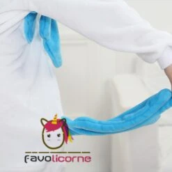 Combinaison Pyjama Licorne Déguisement Bleue -Favolicorne Déguisement Promos Magasin af190123 6