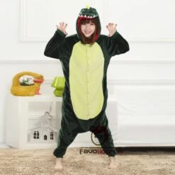 Combinaison Pyjama Dinosaure Déguisement -Favolicorne Déguisement Promos Magasin af190124 3