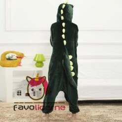 Combinaison Pyjama Dinosaure Déguisement -Favolicorne Déguisement Promos Magasin af190124 4