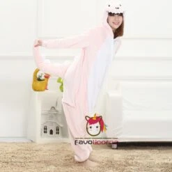 Combinaison Pyjama Dinosaure Rose Déguisement -Favolicorne Déguisement Promos Magasin af190128 2