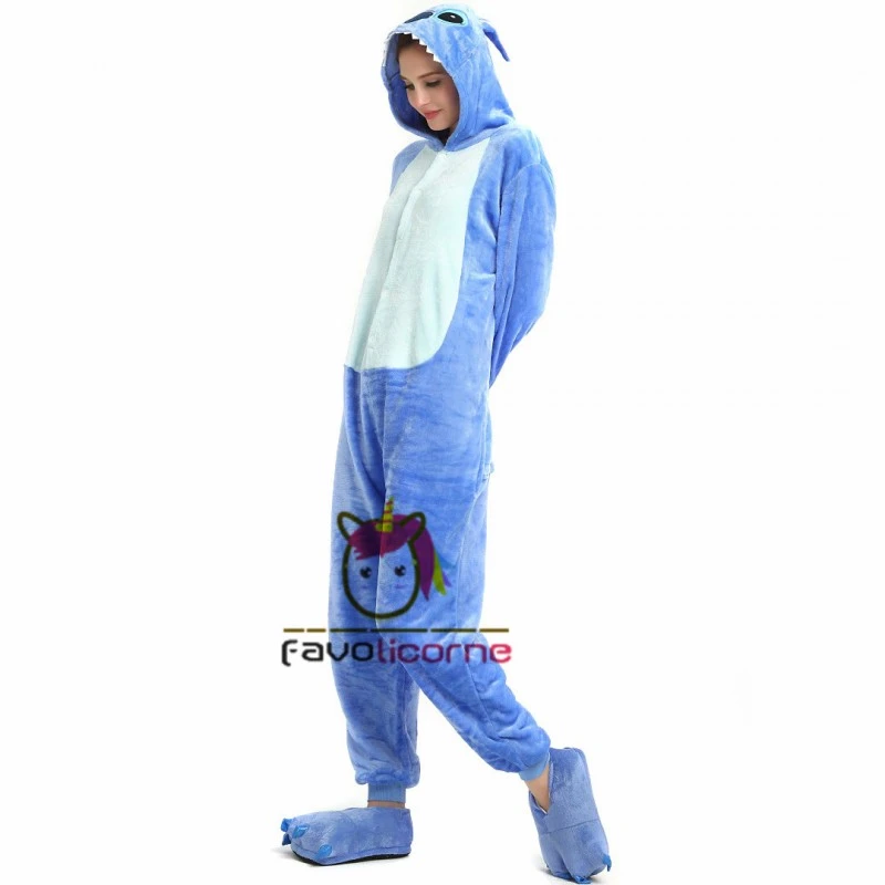 Combinaison Pyjama Stitch Femme Homme Déguisement 2 Combinaison Pyjama Stitch Femme Homme Déguisement – Image 2