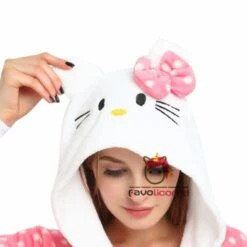 Kitty Chat Pyjama Déguisement -Favolicorne Déguisement Promos Magasin af190146 5