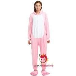 Combinaison Pyjama Cochon Rose Déguisement 10 Combinaison Pyjama Cochon Rose Déguisement -Favolicorne Déguisement Promos Magasin af190147 3