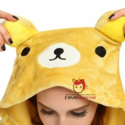 Combinaison Pyjama Rilakkuma Bear Déguisement 12 Combinaison Pyjama Rilakkuma Bear Déguisement -Favolicorne Déguisement Promos Magasin af190150 5