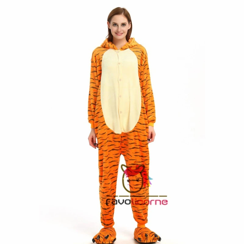 Combinaison Pyjama Tigrou Déguisement 3 Combinaison Pyjama Tigrou Déguisement – Image 3