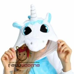 Combinaison Pyjama Licorne Bleue Déguisement 10 Combinaison Pyjama Licorne Bleue Déguisement -Favolicorne Déguisement Promos Magasin af190156 4