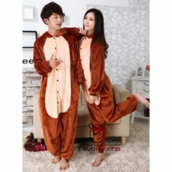 Femme Homme Combinaison Pyjama Singe -Favolicorne Déguisement Promos Magasin af190159 3