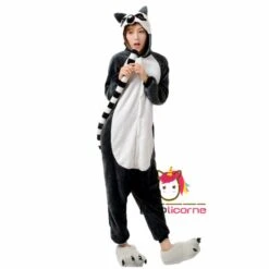 Femme Homme Combinaison Pyjama Lémurien Déguisement -Favolicorne Déguisement Promos Magasin af190160 5