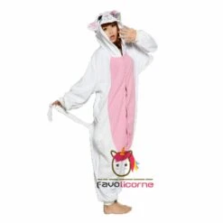 Femme Homme Combinaison Pyjama Chat Déguisement -Favolicorne Déguisement Promos Magasin af190161 2