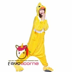 Femme Homme Combinaison Pyjama Duck Jaune Déguisement 9 Femme Homme Combinaison Pyjama Duck Jaune Déguisement -Favolicorne Déguisement Promos Magasin af190162 4