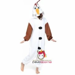 Femme Homme Combinaison Pyjama Snowman Olaf Déguisement -Favolicorne Déguisement Promos Magasin af190171 2