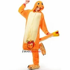 Femme Homme Combinaison Pyjama Charmander Déguisement -Favolicorne Déguisement Promos Magasin af190173 1