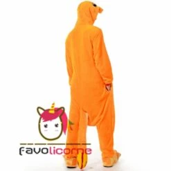 Femme Homme Combinaison Pyjama Charmander Déguisement -Favolicorne Déguisement Promos Magasin af190173 4