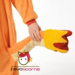 Femme Homme Combinaison Pyjama Charmander Déguisement -Favolicorne Déguisement Promos Magasin af190173 6