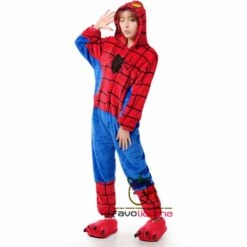 Femme Homme Combinaison Pyjama Spiderman Déguisement -Favolicorne Déguisement Promos Magasin af190178 3