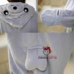 Femme Homme Combinaison Pyjama Sceau Déguisement -Favolicorne Déguisement Promos Magasin af190191 5