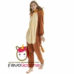 Femme Homme Combinaison Pyjama Lion King Déguisement -Favolicorne Déguisement Promos Magasin af190201 4