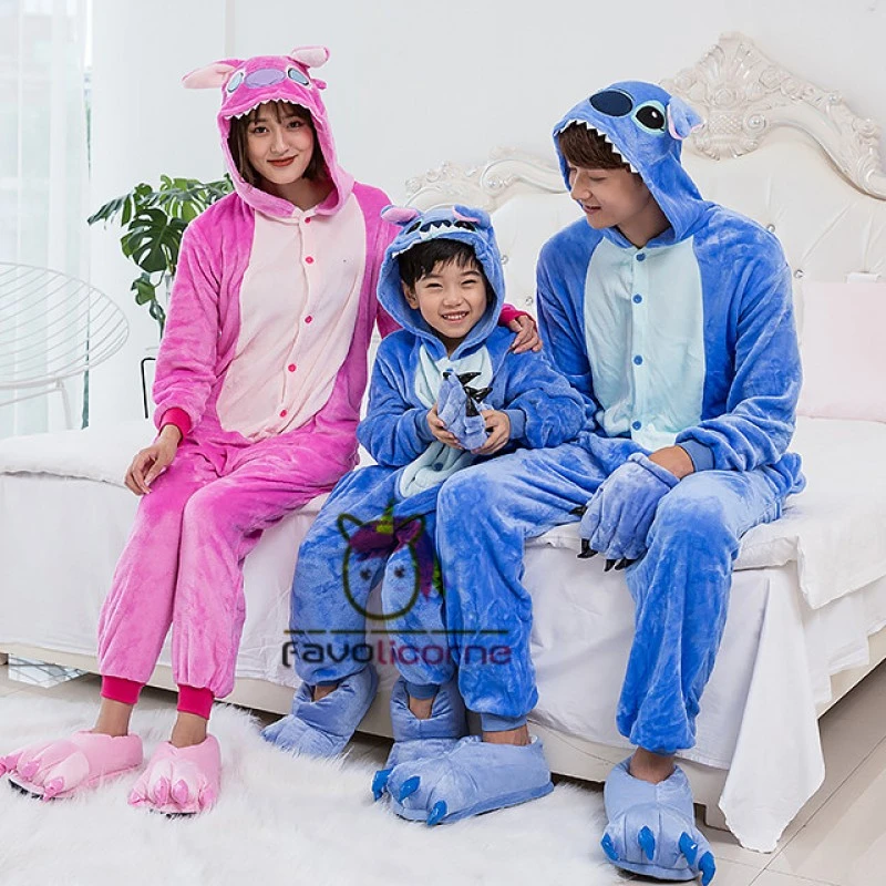 Pyjama Combinaison Stitch Family Matching Déguisement 2 Pyjama Combinaison Stitch Family Matching Déguisement – Image 2