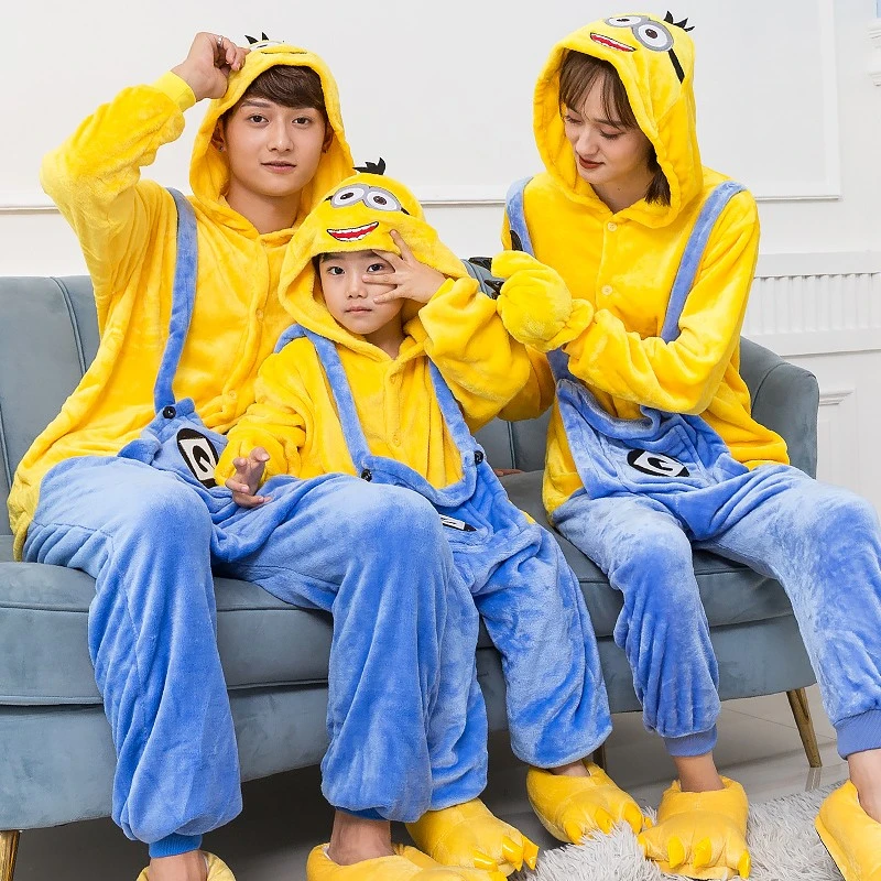 Pyjama Combinaison Minions Family Matching Déguisement 1 Pyjama Combinaison Minions Family Matching Déguisement