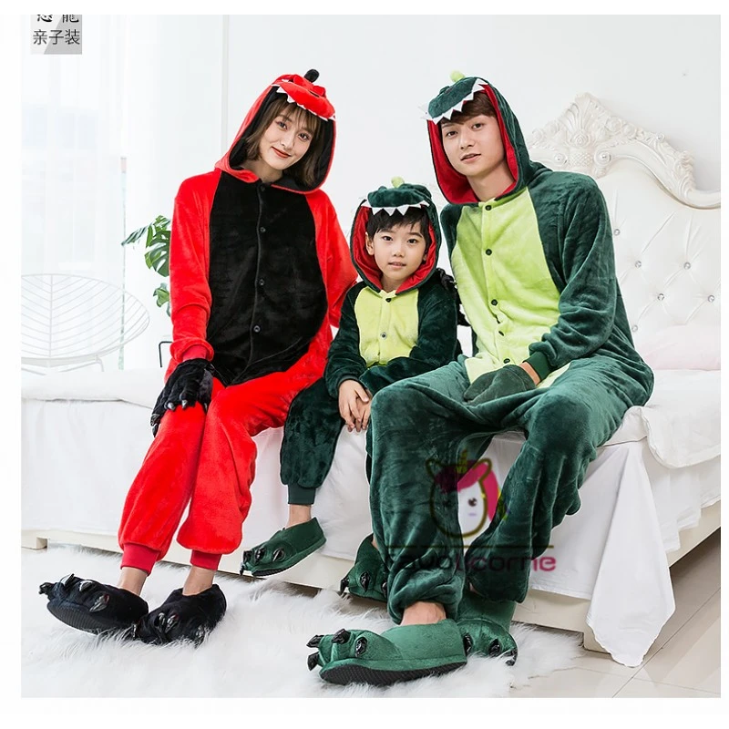 Pyjama Combinaison Dinosaure Family Matching Déguisement 6 Pyjama Combinaison Dinosaure Family Matching Déguisement – Image 6