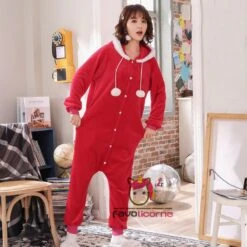 Pyjama Combinaison Santa Claus Déguisement 9 Pyjama Combinaison Santa Claus Déguisement -Favolicorne Déguisement Promos Magasin af190208 3