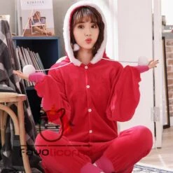 Pyjama Combinaison Santa Claus Déguisement 10 Pyjama Combinaison Santa Claus Déguisement -Favolicorne Déguisement Promos Magasin af190208 4