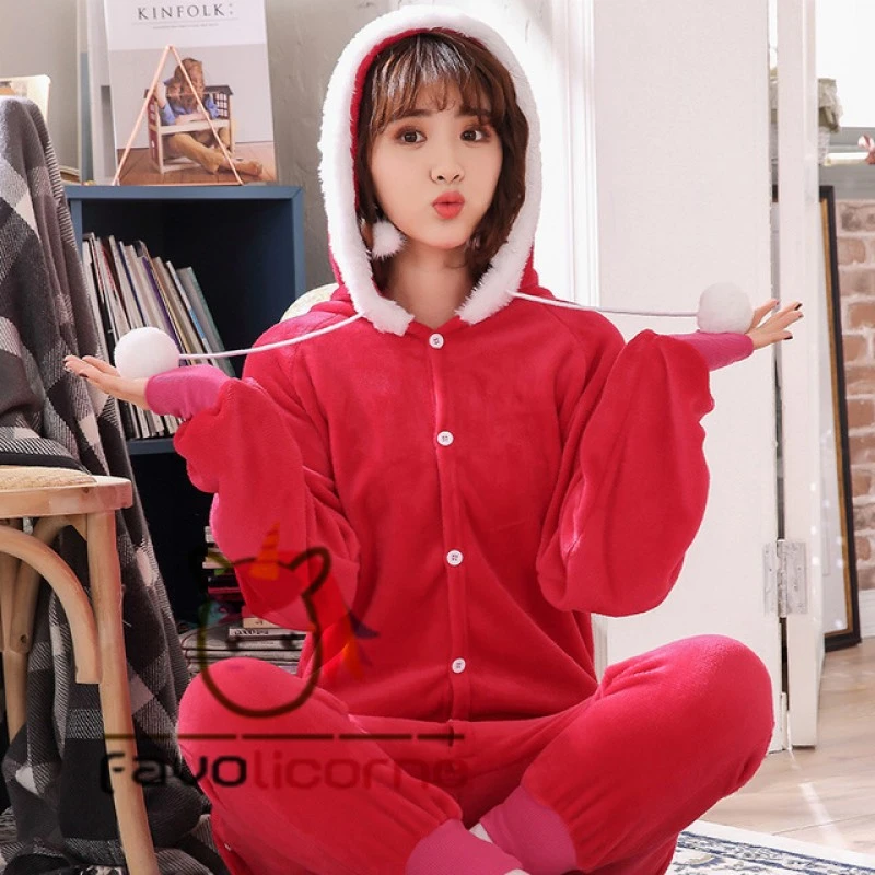 Pyjama Combinaison Santa Claus Déguisement 5 Pyjama Combinaison Santa Claus Déguisement – Image 5