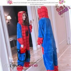 Pyjama Spiderman Combinaison Déguisement -Favolicorne Déguisement Promos Magasin af19025 6
