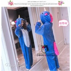 Pyjama Licorne Combinaison Déguisement Bleue 12 Pyjama Licorne Combinaison Déguisement Bleue -Favolicorne Déguisement Promos Magasin af19026 5